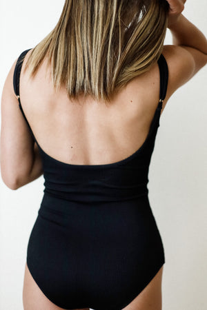 Midnight Dip One-Piece Swimsuit by Alanna Maria